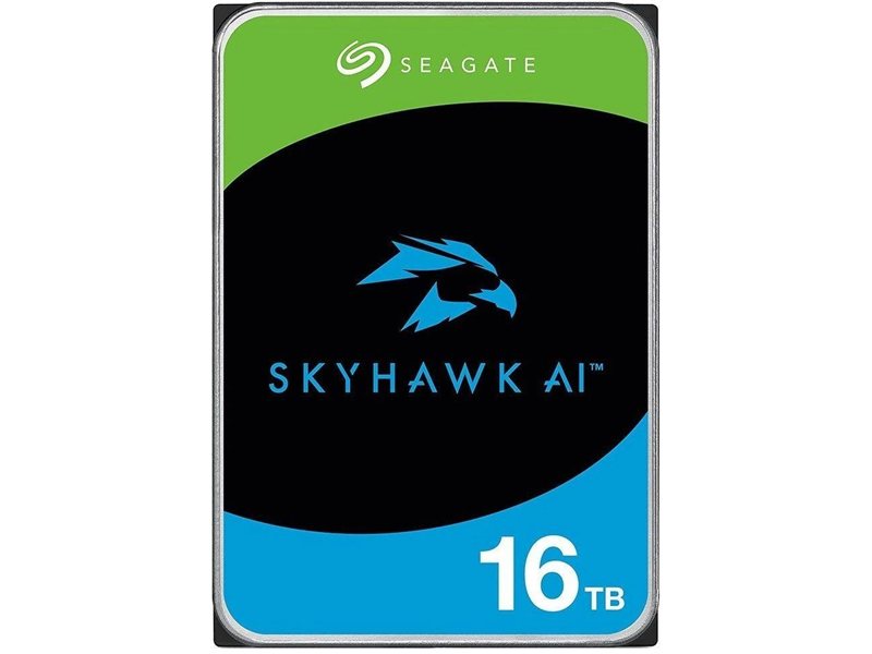 Жесткий диск Seagate SATA-III 16TB ST16000VE005 Surveillance SkyHawkAI 512E (7200rpm) 512Mb 3.5"