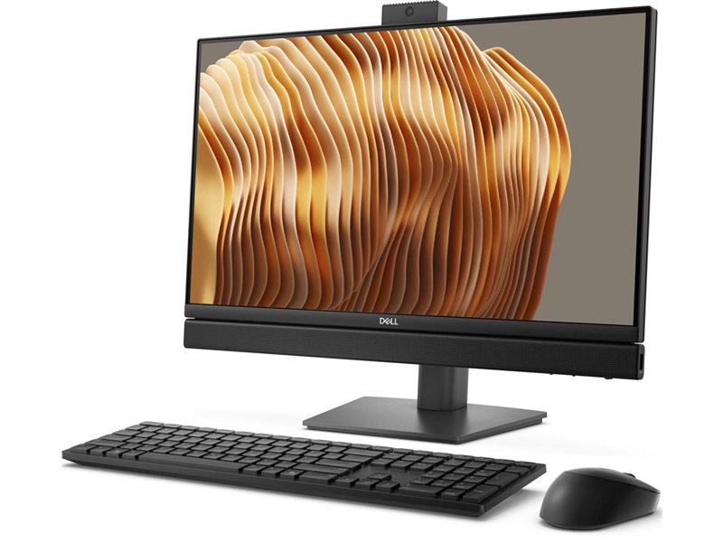 Моноблок Dell Pro 24 QC24251 23.8" Full HD Core Ultra 5 235T (2.2) 32Gb SSD1Tb Graphics CR Windows 11 Pro GbitEth WiFi BT 130W клавиатура мышь Cam темно-серый 1920x1080