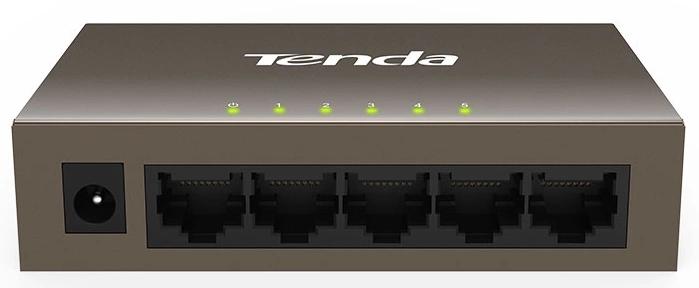 Коммутатор Tenda TEF1005D (L2) 5x100Мбит/с неуправляемый