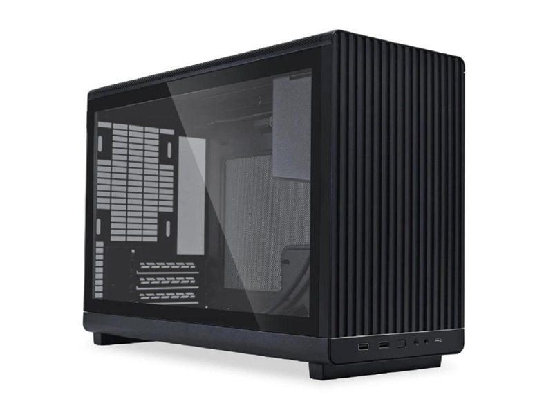 Lian Li Корпус A3-mATX TG Black / Tempered Glass Edition / Bottom Dust Filter / G99.A3X.10R/G99.A3X.R0