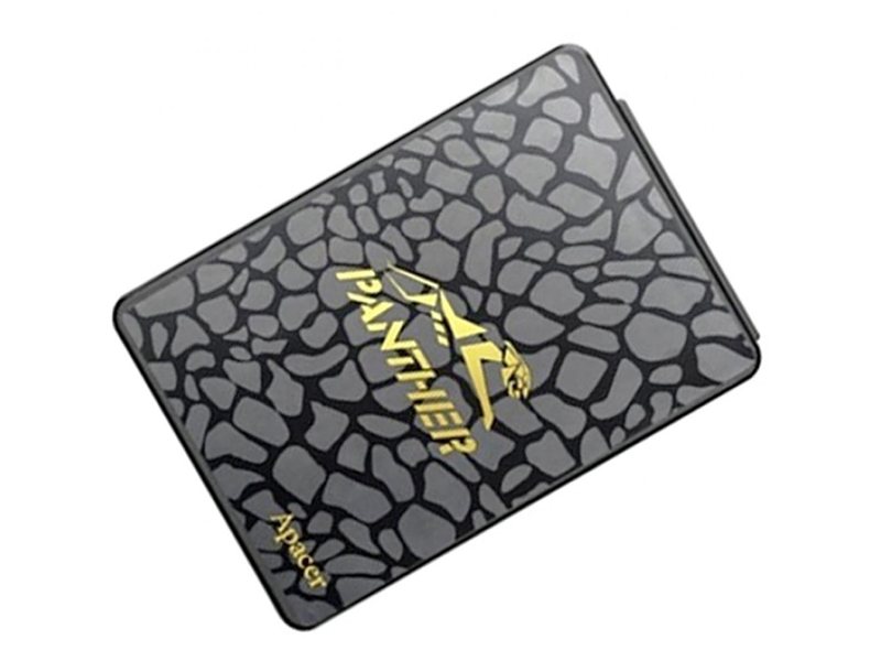 Твердотельный накопитель SSD Apacer AS340 Panther AP120GAS340G-1 120GB 2.5" Client SATA 6Gb/s, 530/480, IOPS 65/82K, MTBF1.5M, 3D TLC, 32MB, 70TBW, 0.532DWPD, RTL {100} (913944)