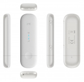 Модем 2G/3G/4G ZTE MF79N USB Wi-Fi Firewall +Router внешний белый