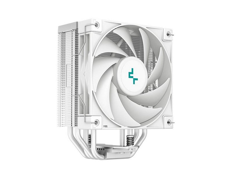 Вентилятор Deepcool AK400 WH (White, Height 155mm, 6mm x 4pcs, Fan 120mm, 500;1850RPM ±10%, < 29 dB(A), 4-pin PWM, TDP 220W, Al+Cu, Screw, Socket AMD AM5/AM4, Intel LGA1700/1200/115x) (R-AK400-WHNNMN-G-1) {18} (727422)