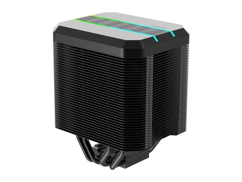 Вентилятор корпусной Вентилятор ALSEYE M90 Height 135mm, Univerasl, TDP 180W, 4x6mm heat pipe, FAN 90mm, 800;2400rpm, 28dBA, ARGB, LGA1200/115x, AMD AM4, RTL (874715)