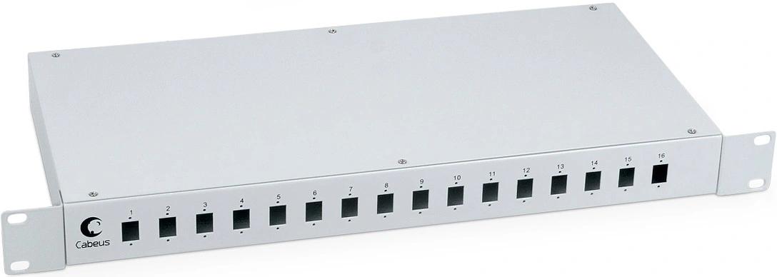 Кросс CabeusFO-19-16S FO-19-16SC 1U 16xSC/LC дупл.