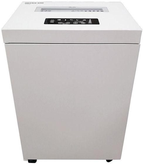 Шредер Office Kit S500 белый (секр.P-5) фрагменты 17лист. 50лтр. скрепки скобы пл.карты CD