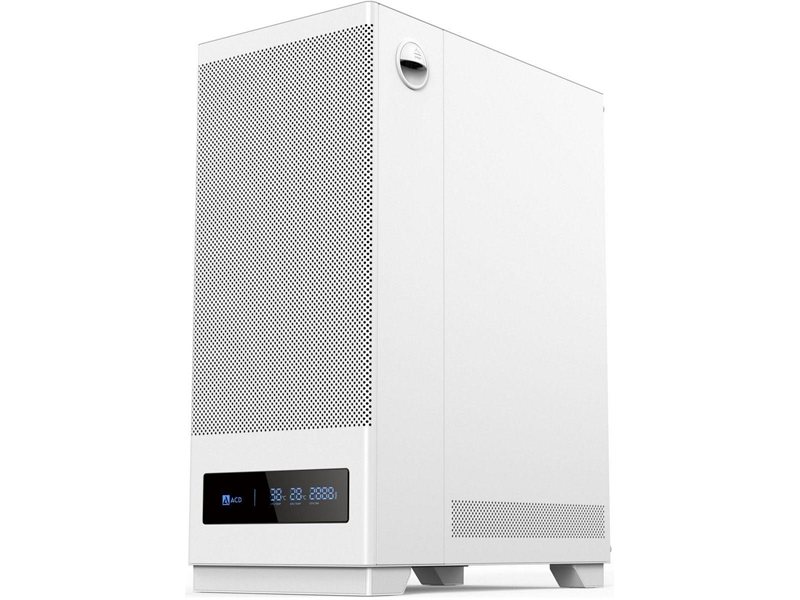 Корпус для ПК ACD Citadel 108DW ATX, Type-C + 2 X USB ports + HD audio combo, Mesh, TG, White