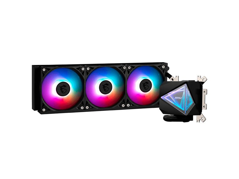 Жидкостная система охлаждения MSI MAG CORELIQUID I360 3x ARGB Gen2 Fan, ARGB Gen2 Block, Color Box