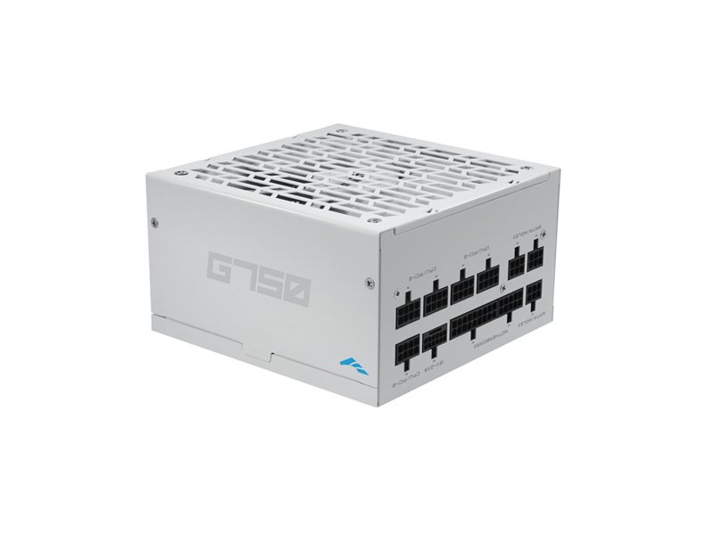 Блоки питания/ Power Supply SAMA G750 White (HAT-750yzB1G), 750W 80+ Gold (ATX, 3.1, PCIe 5.0, Full modular, 1x24(20+4)pin mesh 550mm, 2xCPU 8(4+4)pin 600mm+150mm, 2xPCIe*2 8(6+2)pin 550+150mm, 1x12VHPWR PCIe 5.1 12+4pin 600W 600mm, 3xSATA*3 450+150+150mm