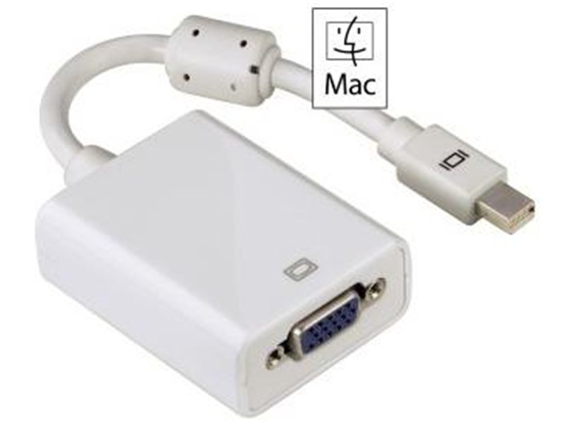 Адаптер Hama VGA (f) miniDisplayPort (m) 0.1м (00053247) белый