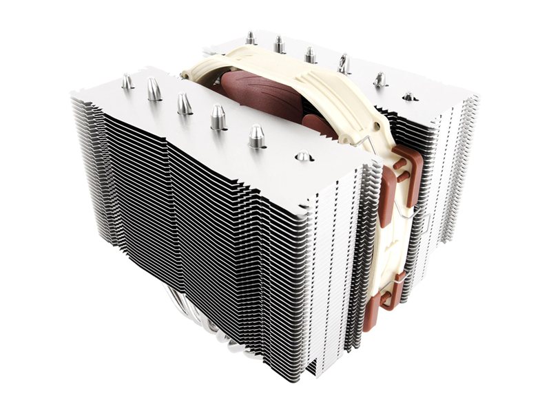 Кулер для процессора/ CPU Cooler Noctua NH-D15S (167W, 4-pin PWM, 160mm, Al/Cu, 6x6mm, 1x150x140x25mm, 82.5CFM, 24.6dBA, 1500RPM, S: 1851/1700/1200/115X, AM5/AM4, Beige/Brown)