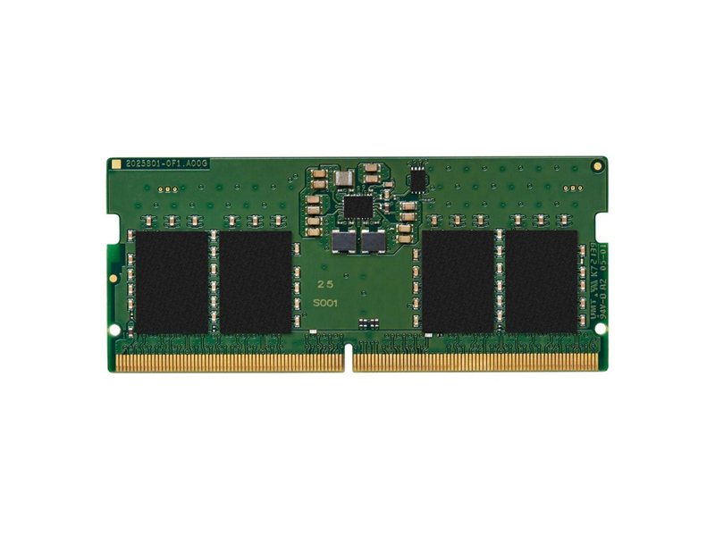 Модуль памяти Kingston 8GB KVR64V52BS6-8 DDR5 6400 SO DIMM Non-ECC, CL52, 1.1V, 1RX16, RTL