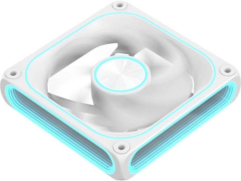 Вентилятор для корпуса Formula Air Fusion 1 LT ARGB 120х120x28 белый 4-pin 21дБ (AIR FUSION 1 LT WH) Ret