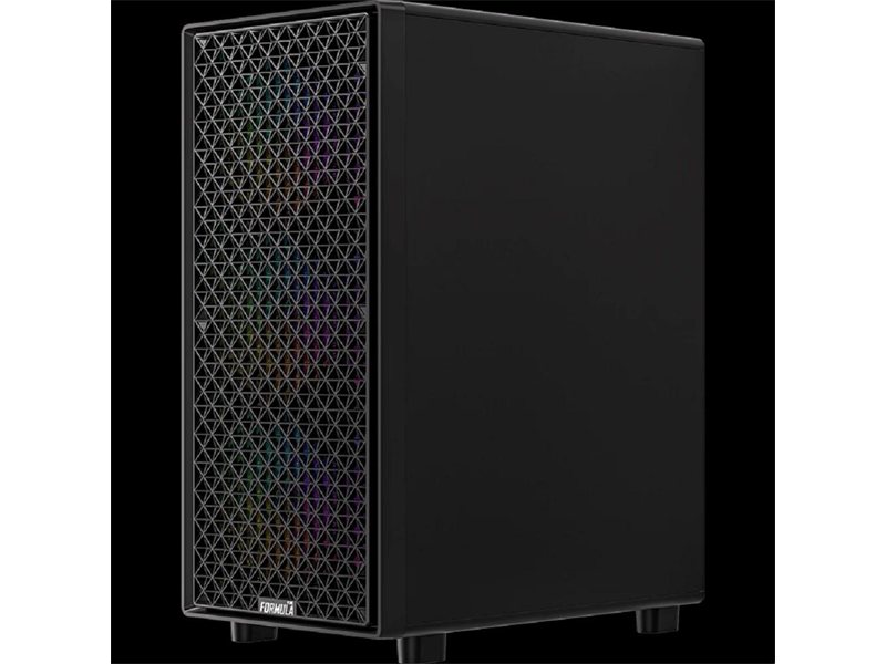Корпус Formula Mana Dynamic черный без БП ATX 4x120mm 2x140mm 2xUSB3.0 audio bott PSU