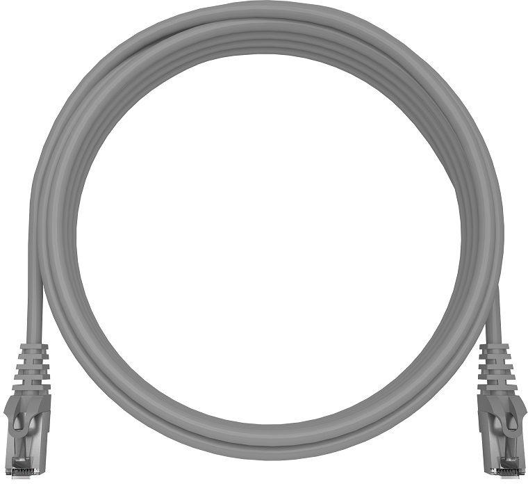 Патч-корд NTSS NTSS-PC-FTP-RJ45-5e-5.0-LSZH-GY FTP RJ-45 вил.-вилка RJ-45 кат.5E 5м серый LSZH 26AWG