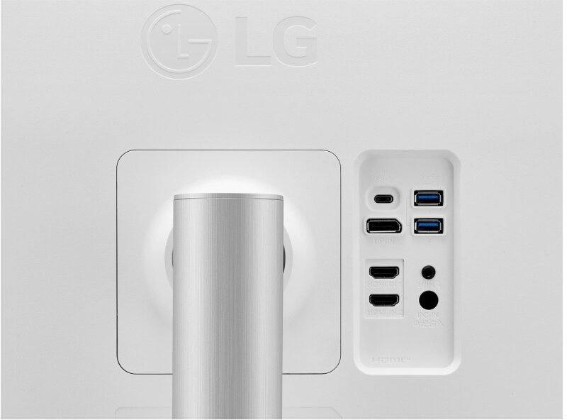 Монитор LG 27" UltraFine 27UP850K-W черный IPS LED 16:9 HDMI M/M матовая HAS 1200:1 400cd 178гр/178гр 3840x2160 60Hz FreeSync DP 4K USB 5.9кг