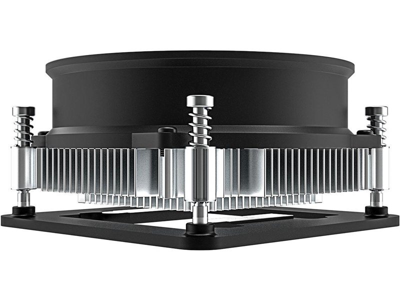 Устройство охлаждения(кулер) ID-Cooling DK-17 PWM Soc-1700/1851 черный 4-pin 14-26dB Al 65W 265gr Ret