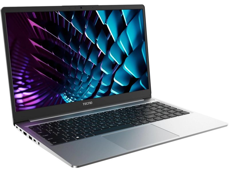 Ноутбук Tecno MegaBook K15SDA Ryzen 5 7430U 8Gb SSD512Gb AMD Radeon Graphics 15.6" IPS FHD (1920x1080) Windows 11 Home grey WiFi BT Cam 6060mAh (71005000619)