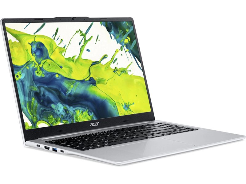 Ноутбук Acer Aspire Lite AL15-49P-R73X Ryzen 5 7430U 8Gb SSD512Gb AMD Radeon Graphics 15.6" IPS FHD (1920x1080) без ОС silver WiFi BT Cam (NX.DT8CD.006)