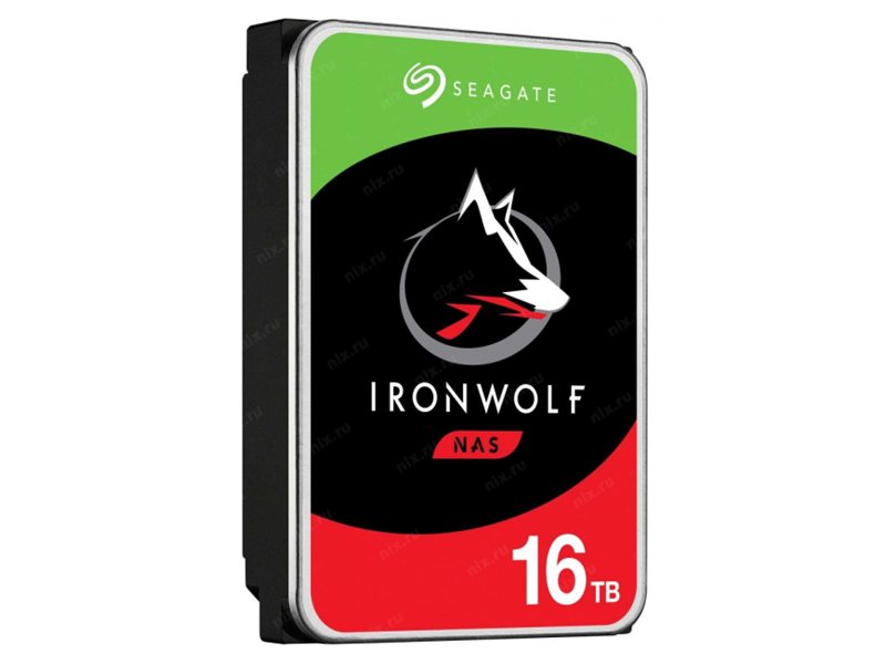 Жесткий диск/ RECERTIFIED HDD Seagate SATA3 16TB IronWolf NAS 7200rpm 256MB 1 year warranty RECERTIFIED