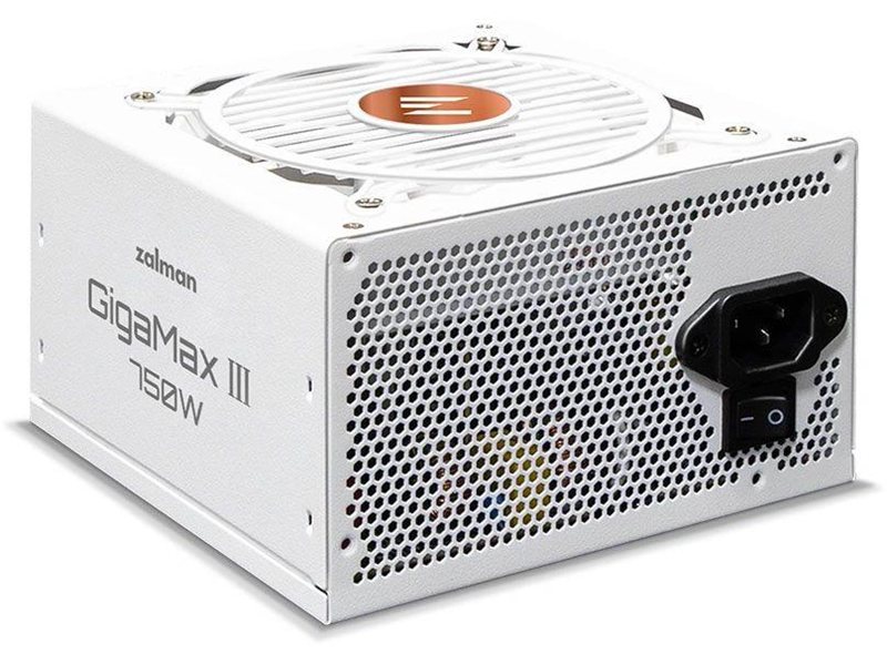 Блок питания Zalman ATX 750W ZM750-GV3 Wh 80+ bronze (20+4pin) APFC 120mm fan 6xSATA RTL