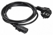 Кабель Buro AN23-1000 IEC C13 Евровилка угловой 1.8м черный [AN23-1000]