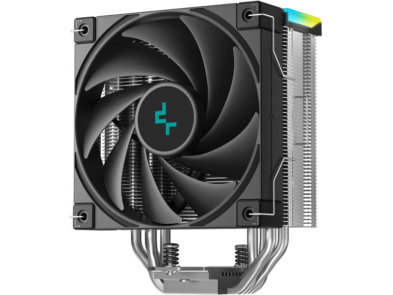 Устройство охлаждения(кулер) Deepcool AK400 Digital SE ARGB Soc-AM5/AM4/1200/1700/1851 черный 4-pin 19-28dB Al+Cu LCD 220W 812gr Ret (R-AK400-BKADMN-GJD)