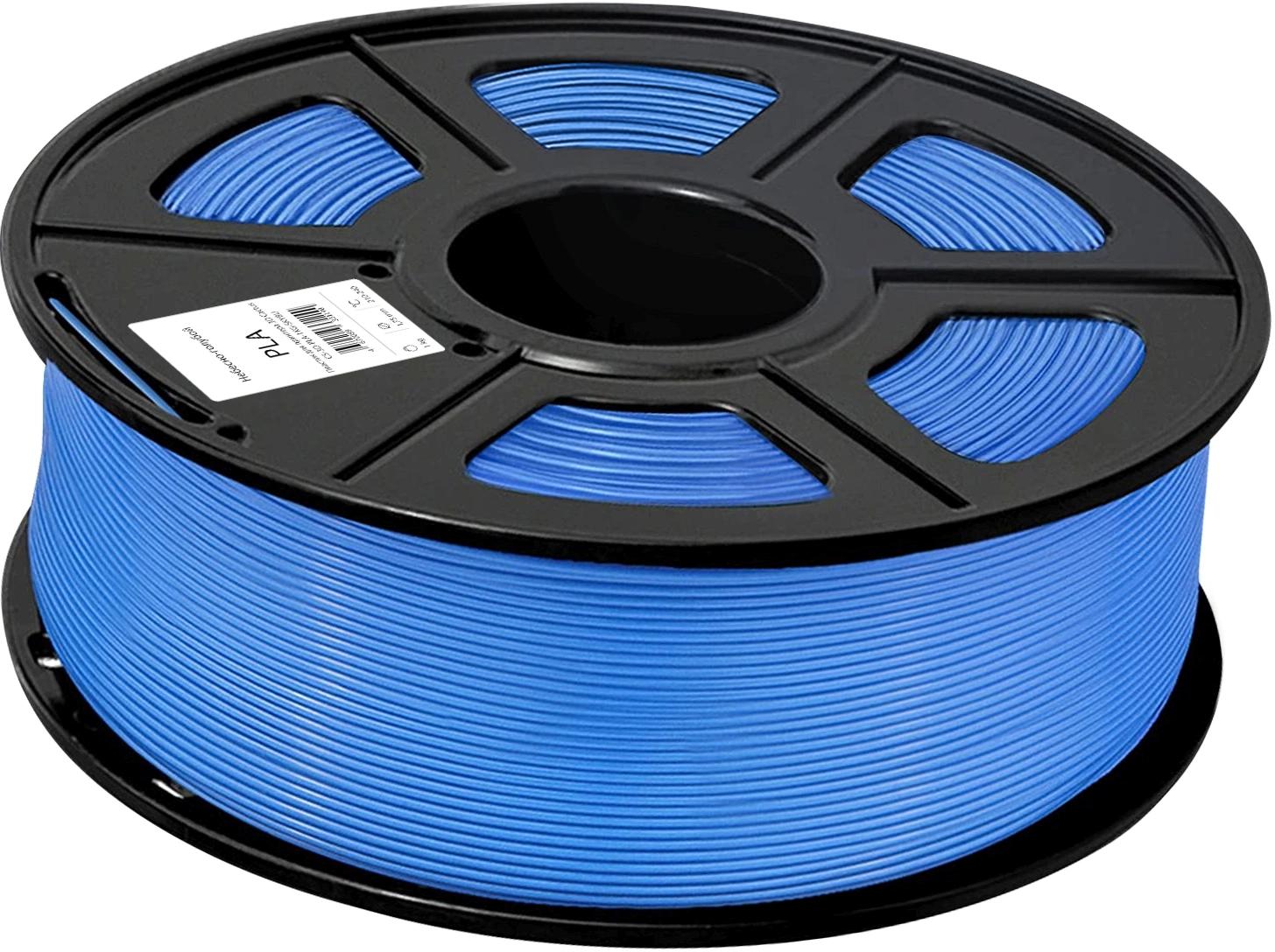 Пластик для принтера 3D Cactus CS-3D-PLA-1KG-SKYBU PLA d1.75мм 1кг L326м 1цв.
