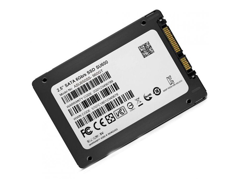 Твердотельный накопитель SSD ADATA SU650 ASU650SS-120GT-R 120GB 2.5" Client SATA 6Gb/s, 520/320, IOPS 20/75K, MTBF 2M, 3D NAND, DRAM less, 70TBW, 0,53DWPD, RTL {100} (461155)