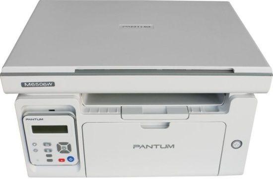 МФУ лазерный Pantum M6506NW A4 Net WiFi серый