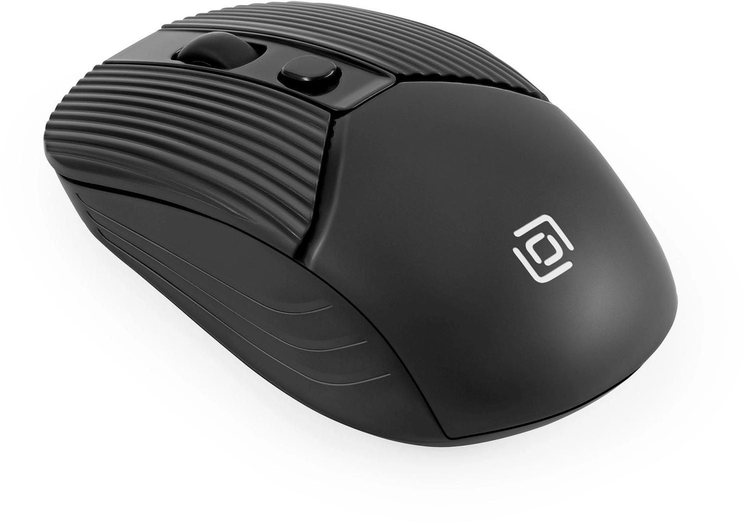 Мышь Оклик 509MW black черный оптическая 1600dpi беспров. USB для ноутбука 4but (1885208)