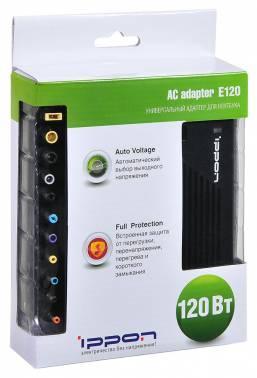 Блок питания Ippon E120 автоматический 120W 18.5V-20V 11-коннект. 6.0A от бытовой электросети LED индикатор
