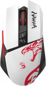 Мышь A4Tech Bloody R36 Ultra белый/черный/красный оптическая 12000dpi беспров. USB 7but (R36 ULTRA NARAKA USB)