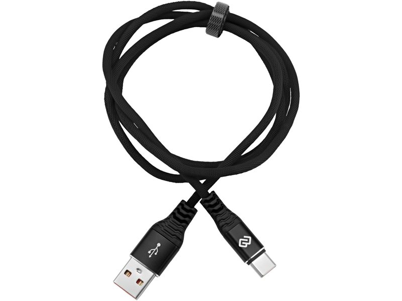 Кабель Digma DG-USBA-С-2M-27W USB (m)-USB Type-C (m) 2м черный