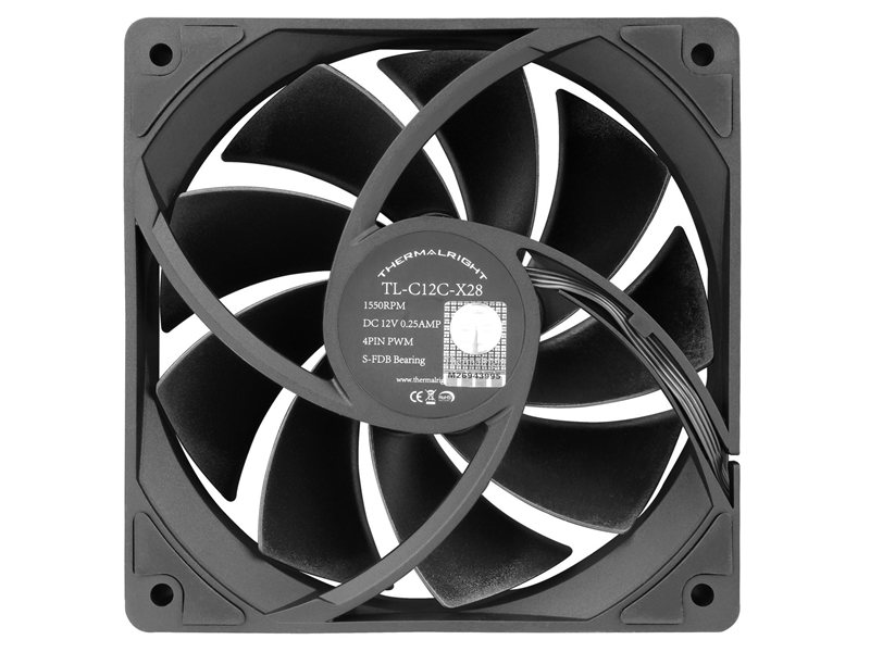 Thermalright Вентилятор TL-C12C-X28 / 120mm PWM / TRTLC12CX28