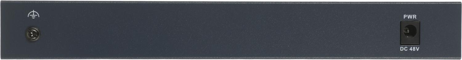 Коммутатор Hikvision DS-3E0510P-E/M(B) 9x1Гбит/с 1SFP 8PoE 58W неуправляемый