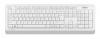 Клавиатура + мышь A4Tech Fstyler FG1010 клав:белый/серый мышь:белый/серый USB беспроводная Multimedia (FG1010 WHITE)