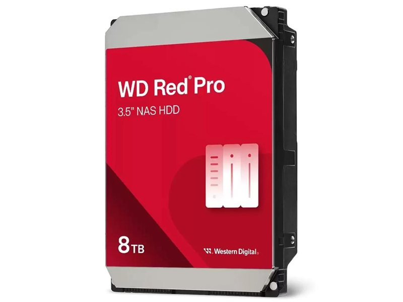 Жесткий диск/ HDD WD SATA3 8Tb Red Pro for NAS 7200 RPM 256Mb 1 year warranty (replacement WD8003FFBX)