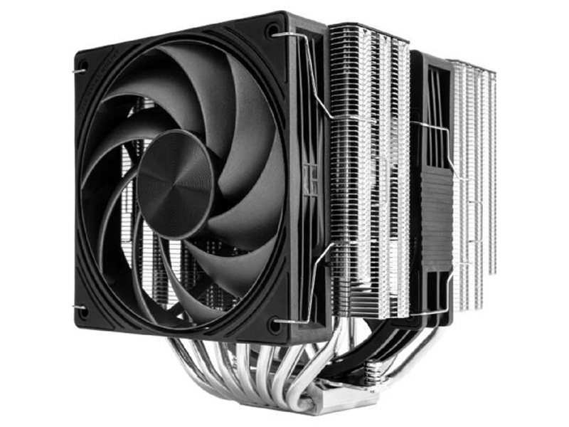 Thermalright Кулер Frost Tower 140  LGA115X/1200/1700/1851/2011/2066/AM4/AM5 (Dual Tower, 120mm + 140mm PWM Fan, медное основание, 7 тепл. трубок 6мм) / TRFT140