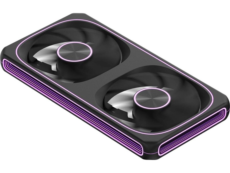 Вентилятор для корпуса Formula Air Fusion 2 Reverse ARGB 120х120x28 черный 4-pin 39.11дБ (упак.:2шт) (AIR FUSION 2 BK REVERSE) Ret