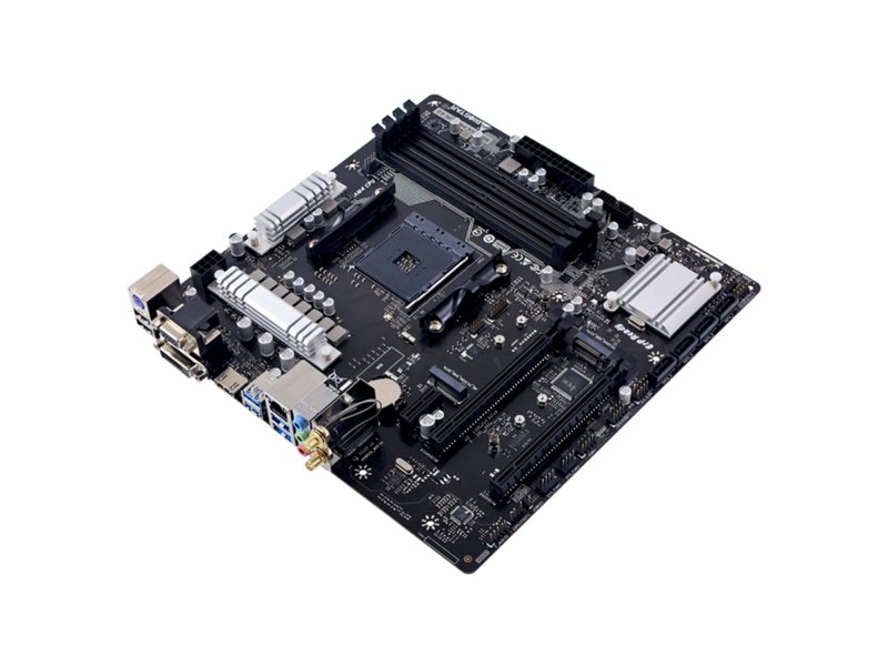 Материнская плата Biostar B550MX/E PRO Soc-AM4 AMD B550 4xDDR4 mATX AC`97 8ch(7.1) GbLAN RAID+VGA+DVI+HDMI