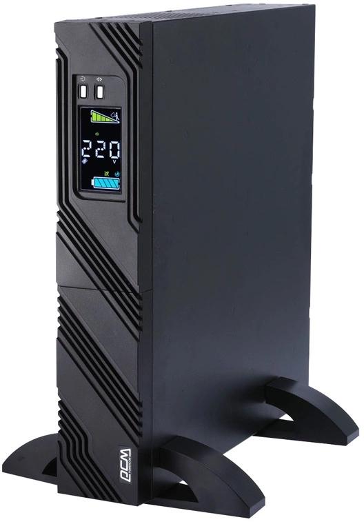 Источник бесперебойного питания Powercom Smart King Pro+ SPR-2000 LCD 1600Вт 2000ВА черный