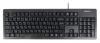 Клавиатура A4Tech KR-83 черный USB (KR-83 BLACK) кабель 1.5м