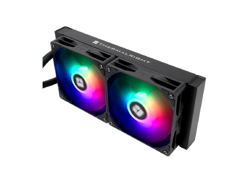 Thermalright Система водяного охлаждения Frozen Horizon 240 ARGB Black V2 / 2x120mm ARGB PWM Fans / TRFH240ABV2