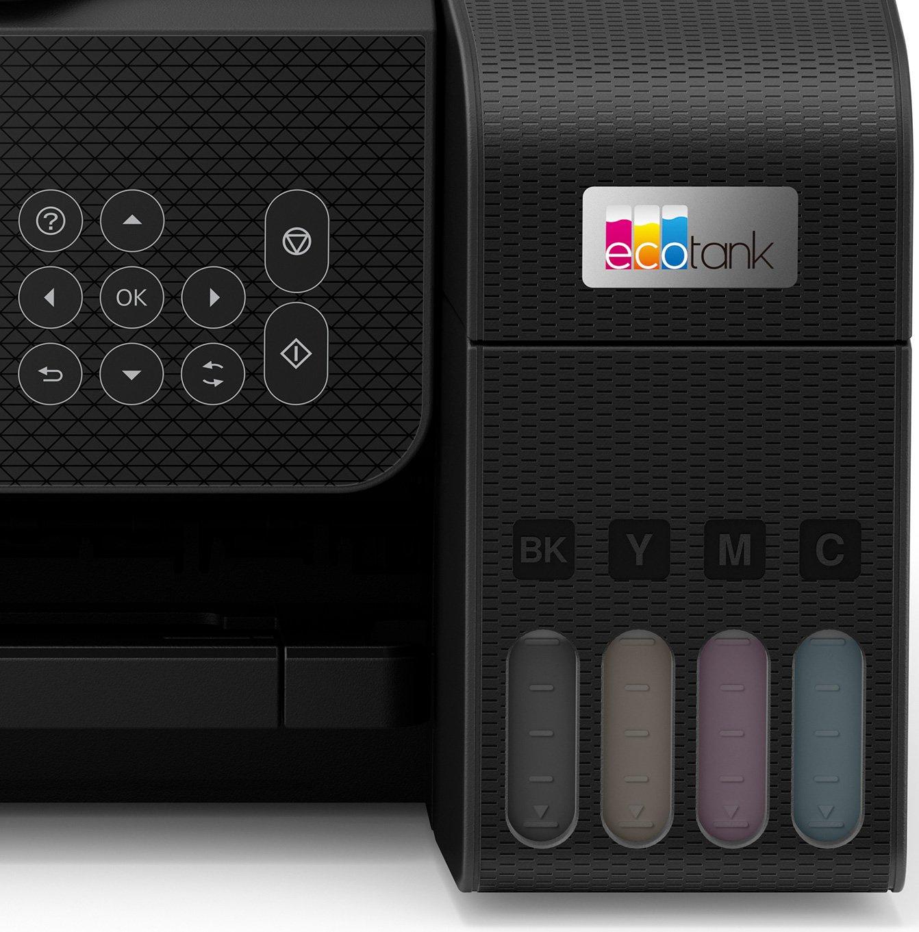 МФУ струйный Epson L3260 (C11CJ66408/409/507/511/414/) A4 WiFi черный