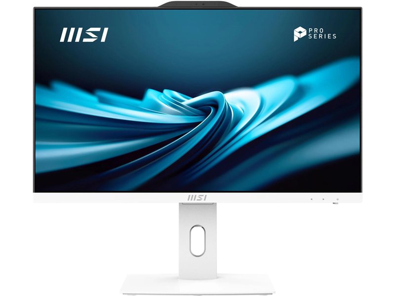 Моноблок MSI Pro AP242P 14M-684XRU 23.8" Full HD i5 14400 (2.5) 8Gb SSD512Gb UHDG 730 без ОС GbitEth WiFi BT 120W клавиатура мышь Cam белый 1920x1080