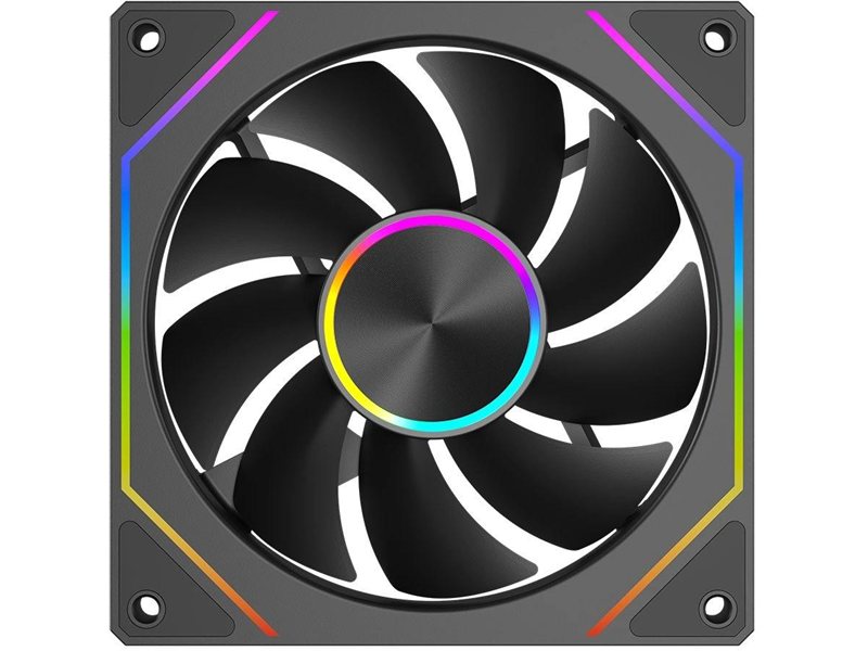 Вентилятор для корпуса PcCooler FG120 ARGB 120х120x25 черный 4-pin 28.4дБ (FG120 ARGB BK) Ret
