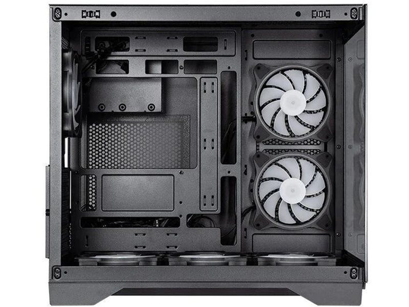 Корпус Chieftec Visio черный без БП ATX 9x120mm 2x140mm 1xUSB3.1 audio bott PSU