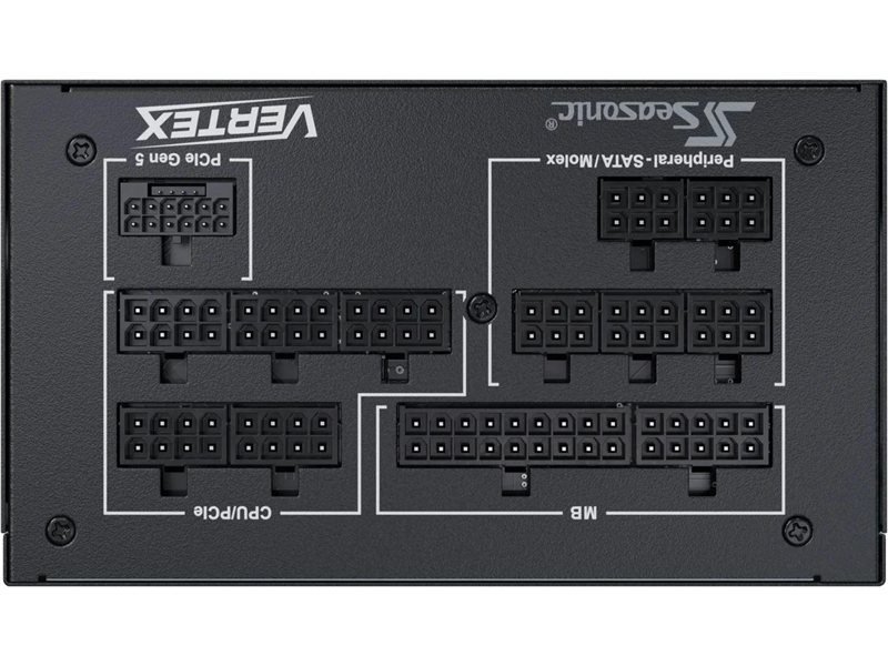 Блок питания Seasonic ATX 1000W VERTEX PX-1000 80+ platinum (20+4pin) APFC 135mm fan 18xSATA Cab Manag RTL