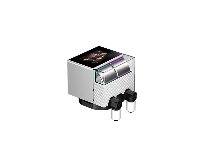 Система охлаждения/ Water Cooling System PCCooler DS360 Display WH (310W, 360mm, LED, White, ARGB Pump/ Fans: 3x120mm, 90.56CFM, 39.8dBA, 2500RPM/ Pump height 65mm, 15dBA, 2600RPM, Rad thickness 27mm/ S: 1851, 1700, 1200, 115X, AM5, AM4)